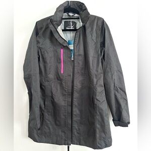 NWT MPG Daisy Rain Trench Coat Small